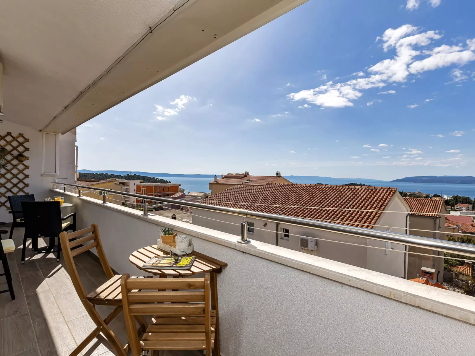 Wohnung "Blue Dream" mit Balkon - Buiten