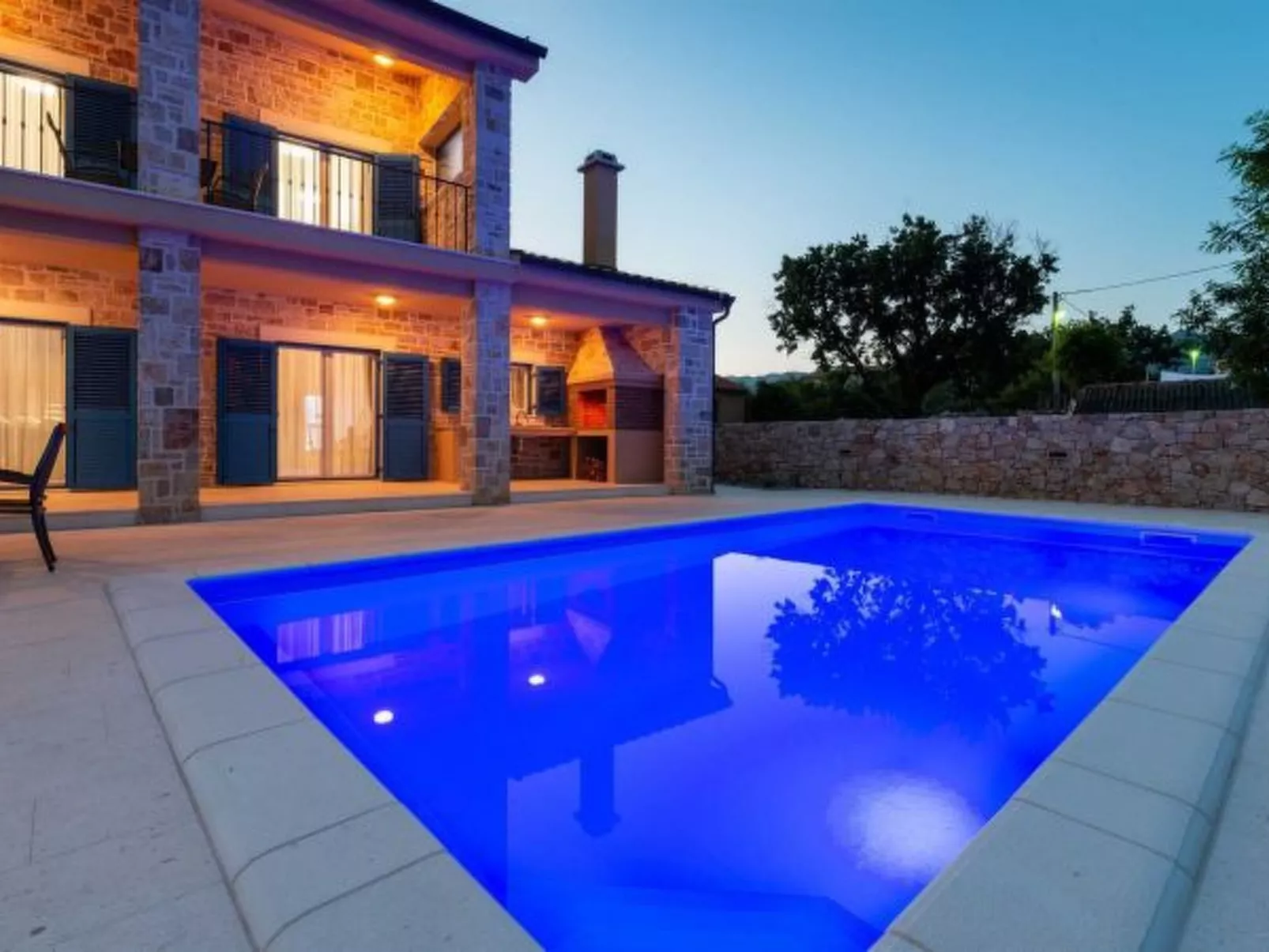 Stone Villa Banovi with heated pool - Image-tags.info
