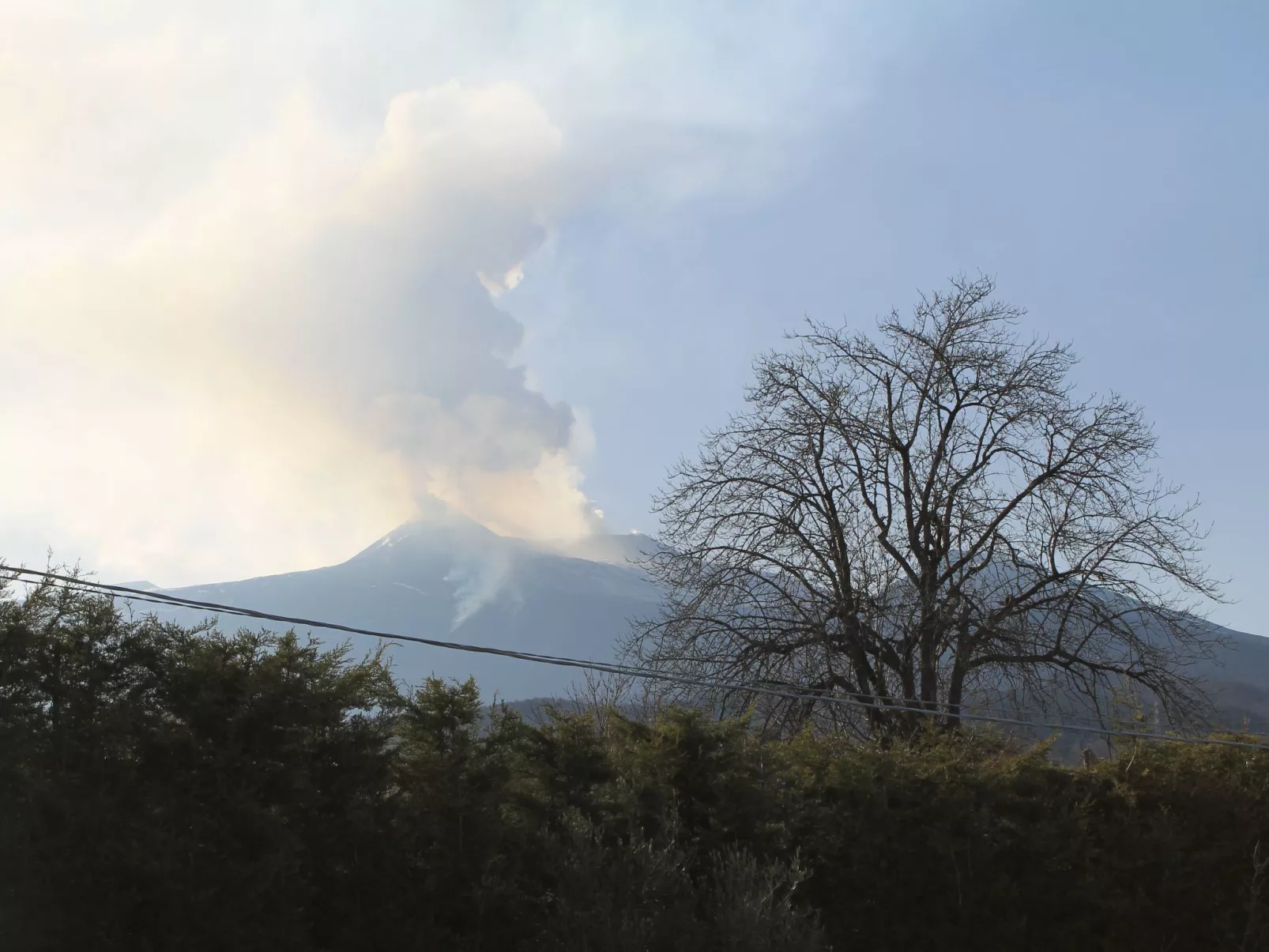 Chalet am Ätna - Buiten