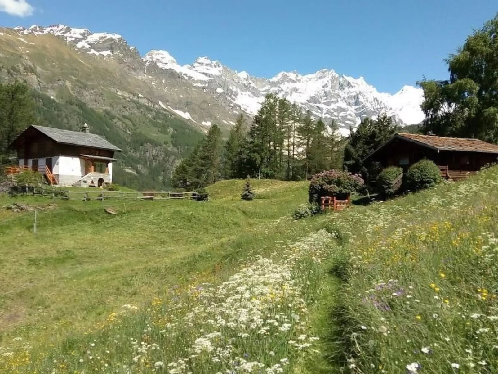 'Lo Chalet' der Balkon über dem Matterhorntal - Buiten