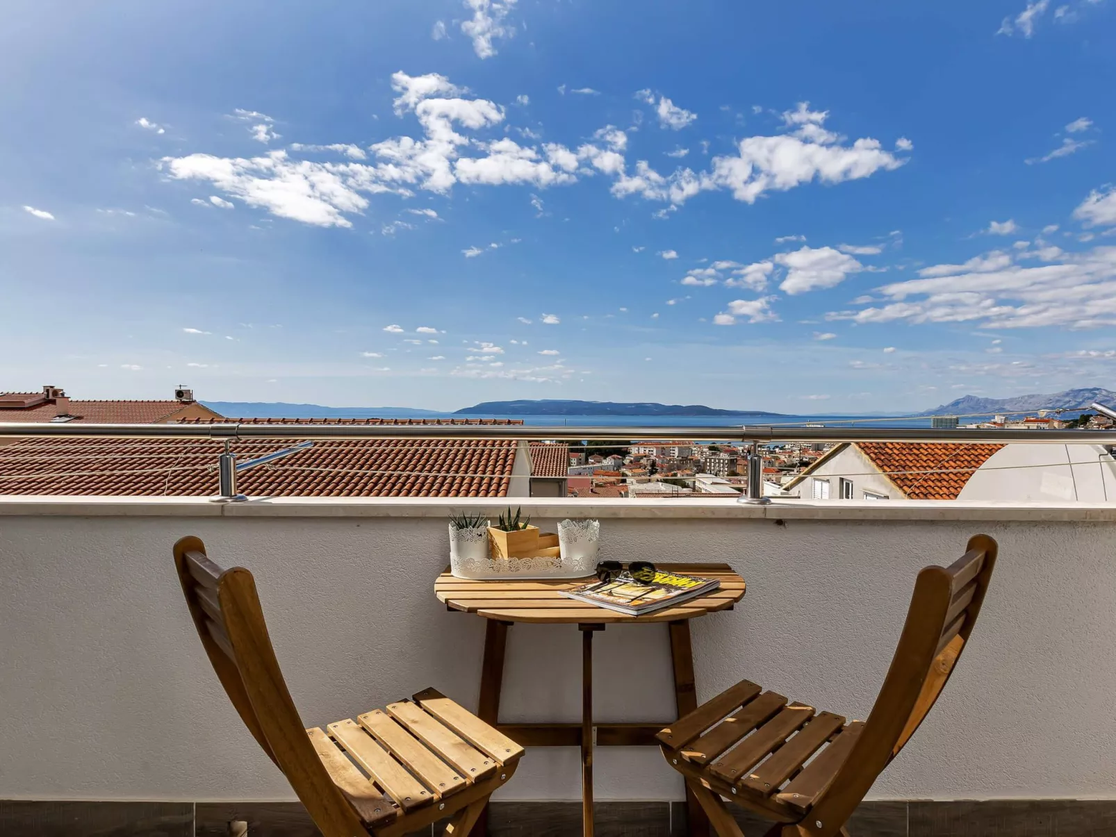 Wohnung "Blue Dream" mit Balkon - Buiten