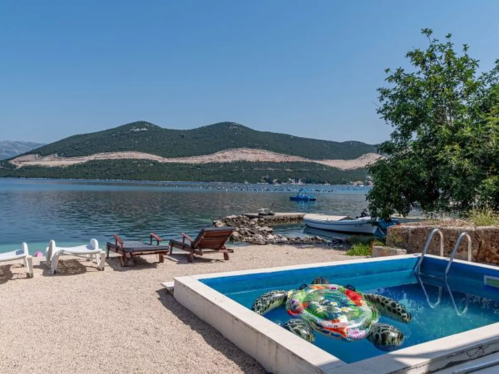 Beachfront Villa Olive Mill with pool - Image-tags.info