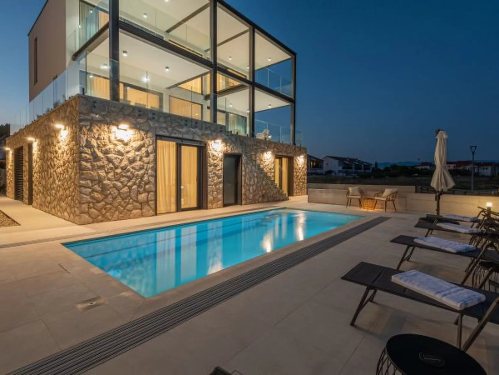 Seafront Villa Serena with pool and seaview - Image-tags.info