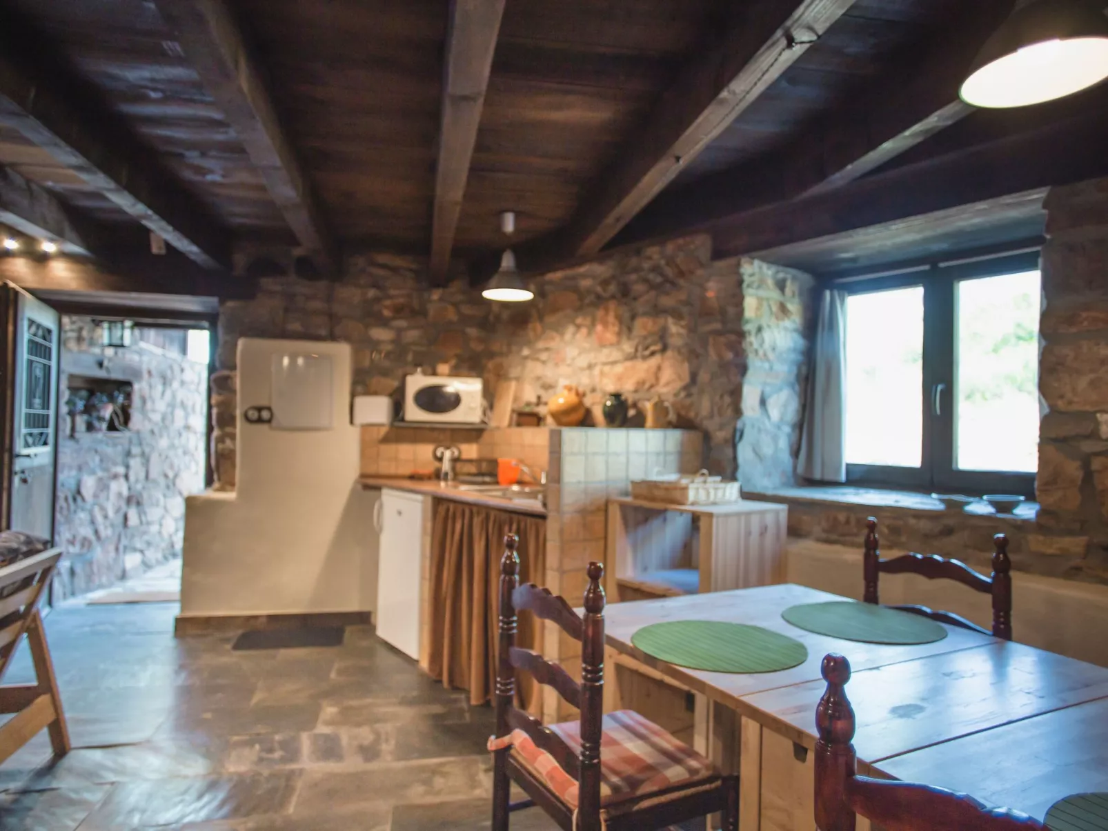 Rural Médulas Haus 1. für 4 PAX belegt. - Binnen