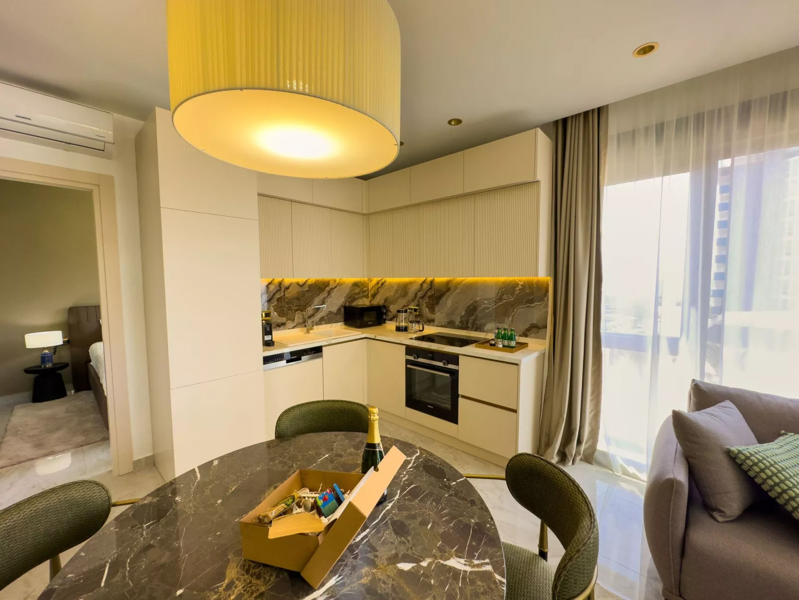 Qoople Eхсellence B-19 neue Wohnung am Meer - Binnen