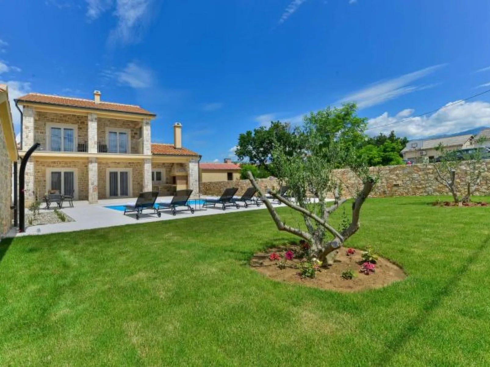 Stone Villa Banovi with heated pool - Image-tags.info