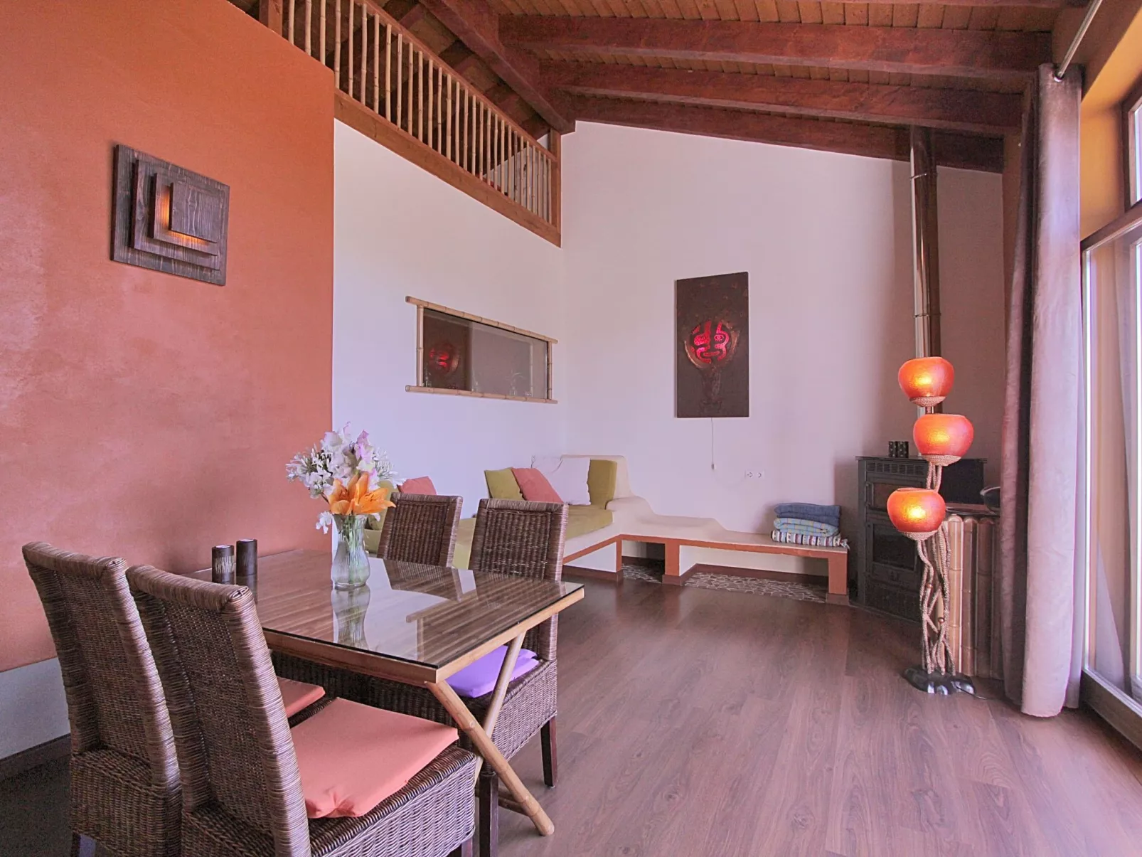 Romantisch und einzigartig "Das Bambus-Apartment" - Binnen