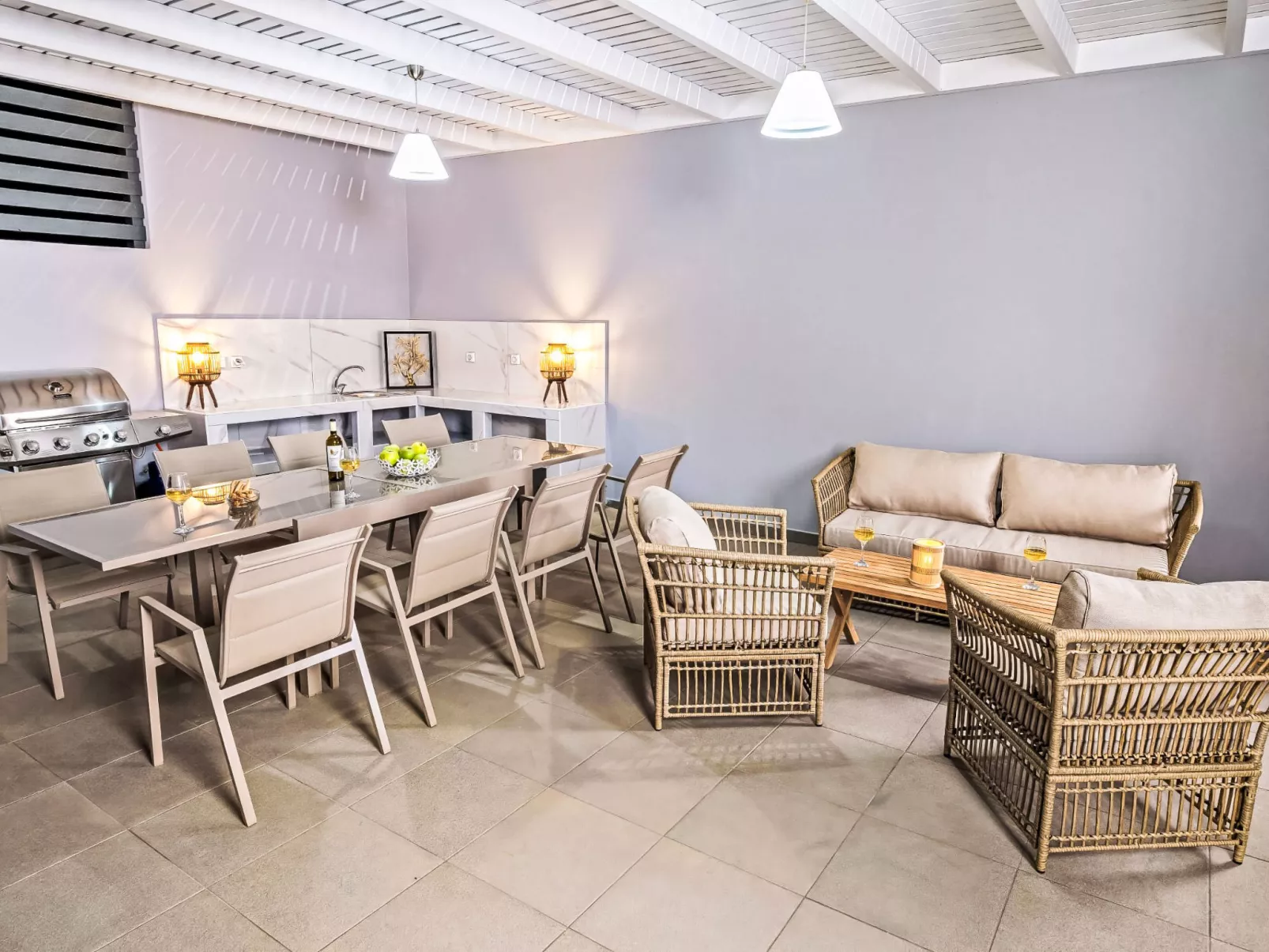 Villa Articiano mit Whirlpool und herrlicher Aussicht - Buiten