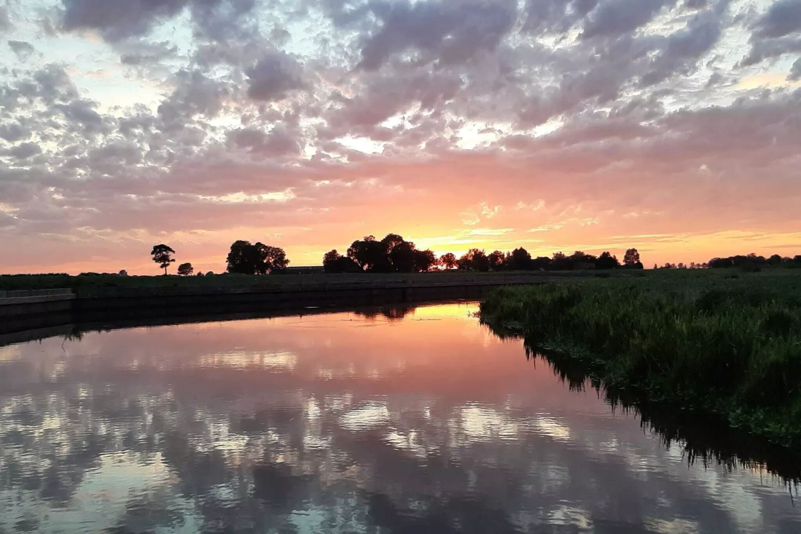 Friese Villa 6 in Leons-Uitzicht zomer
