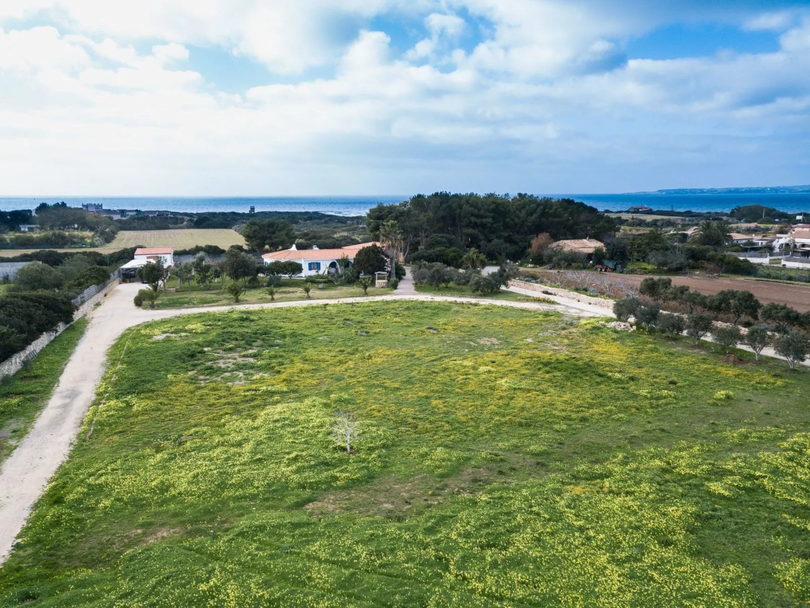 Haus in Calasetta mit Grill und Garten - Buiten