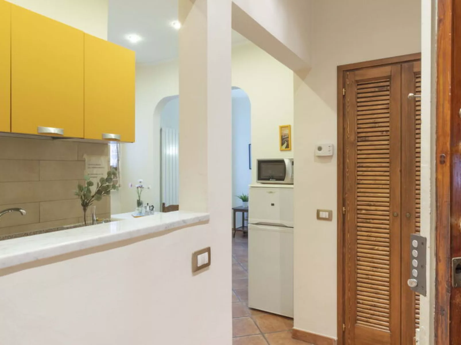 Vintage Apartment In Florence - Binnen