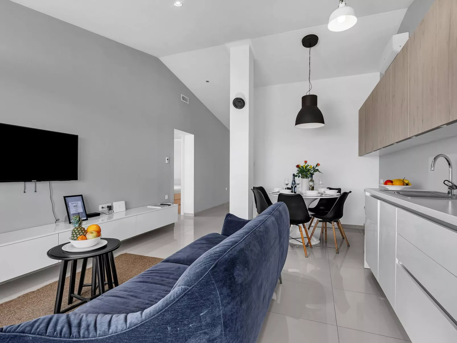 Wohnung "Blue Dream" mit Balkon - Binnen