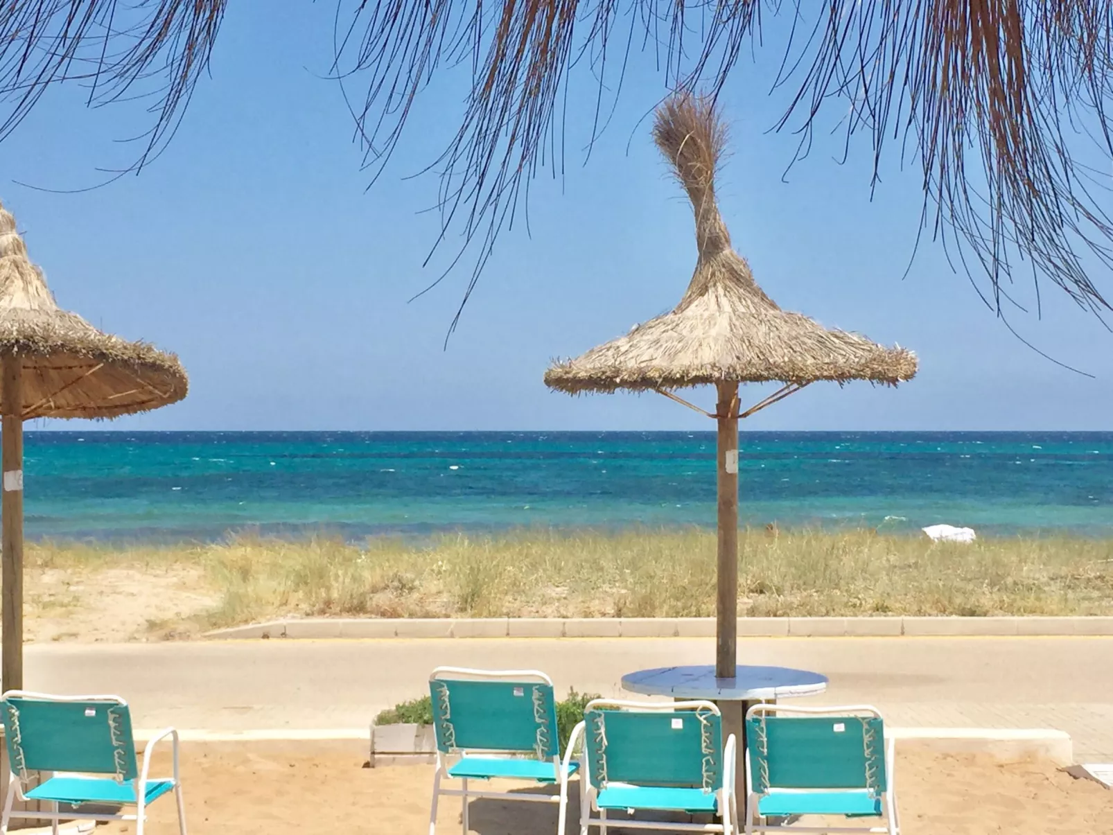 Strandvilla Beach and Ocean in Son Serra De Mari - Buiten