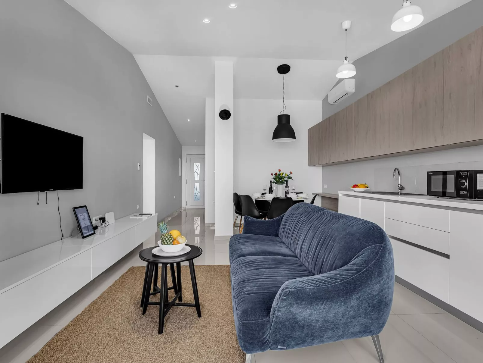 Wohnung "Blue Dream" mit Balkon - Binnen