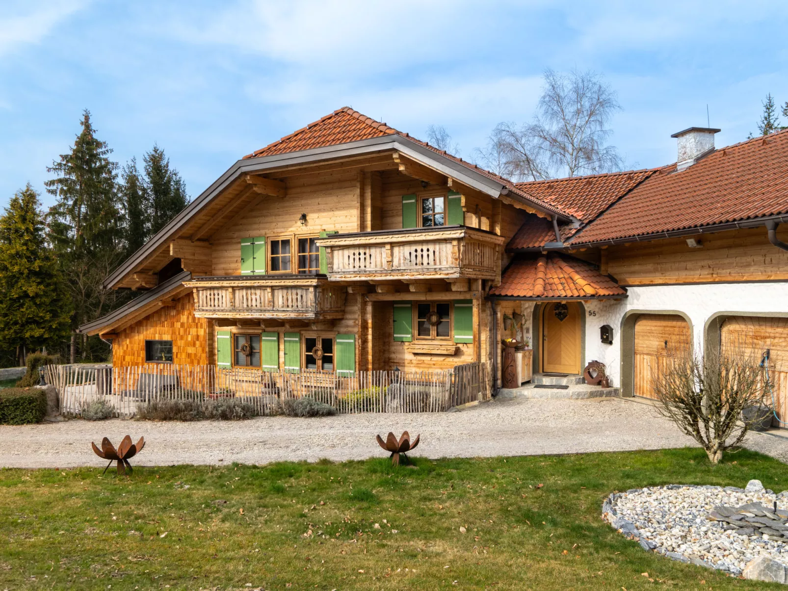 Oase im Grünen - Buiten