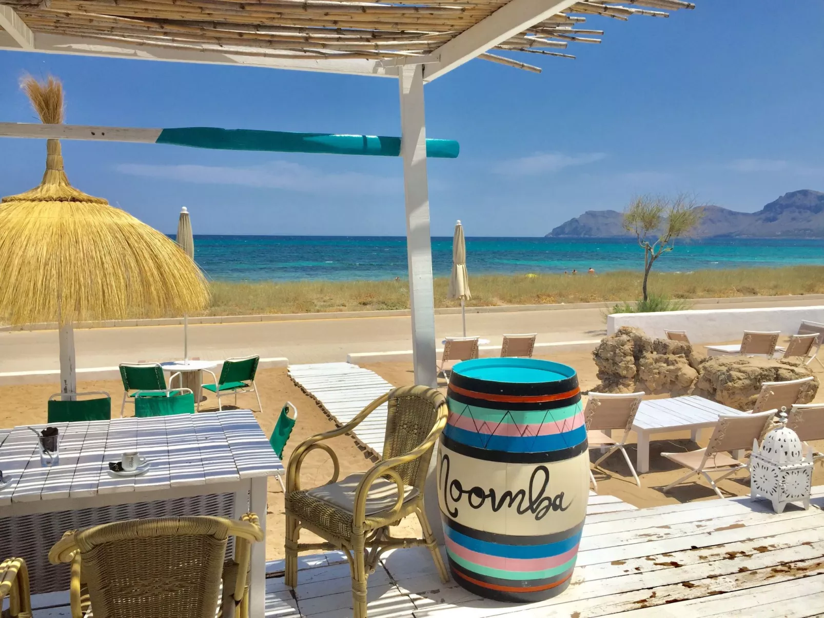 Strandvilla Beach and Ocean in Son Serra De Mari - Buiten