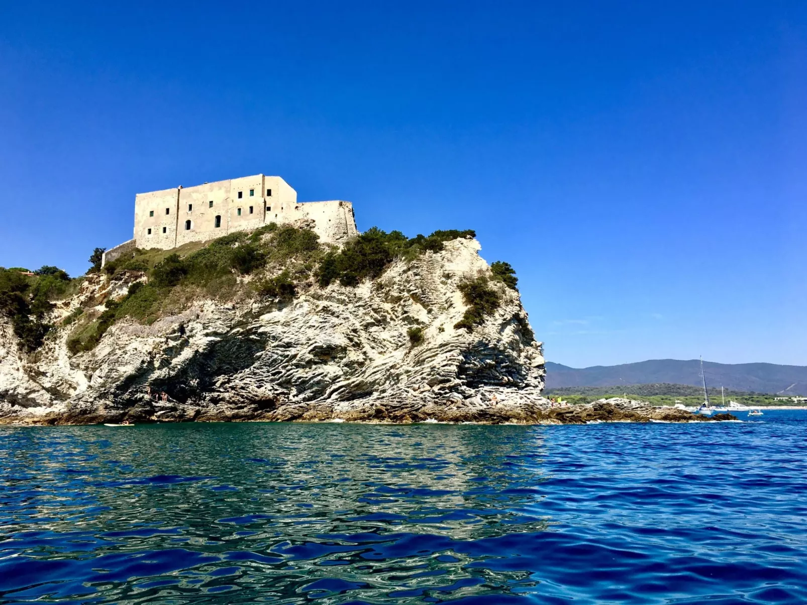 Safari-Lodge-Zelt in Castiglione della Pescaia - Buiten