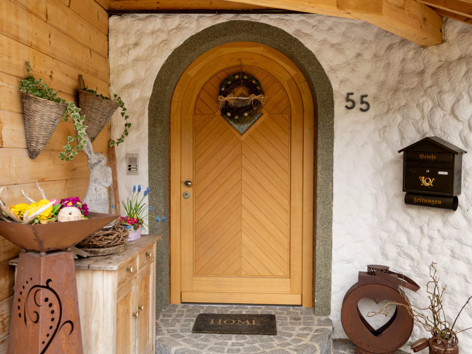 Oase im Grünen - Buiten