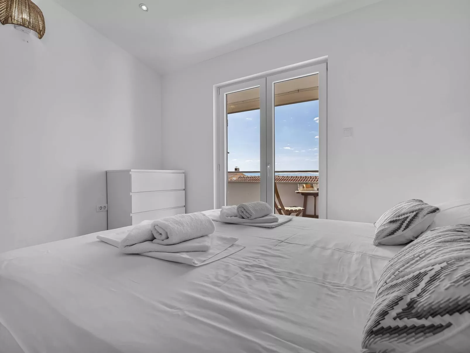 Wohnung "Blue Dream" mit Balkon - Binnen