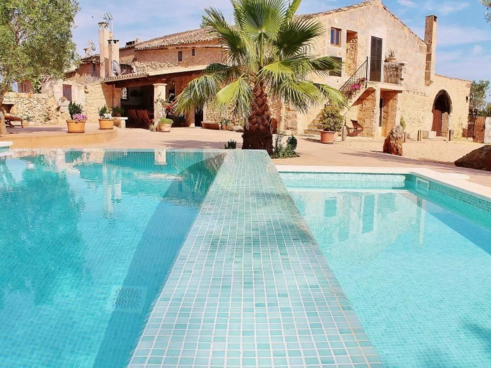 Finca "Son Gabriela" mit eigener Terrasse - Buiten