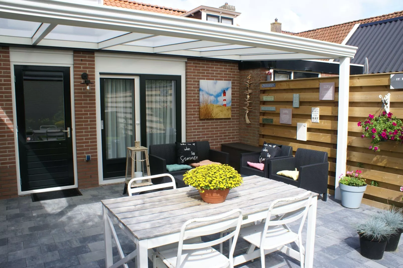 Wad'n Leven en Geluk-Terrasbalkon