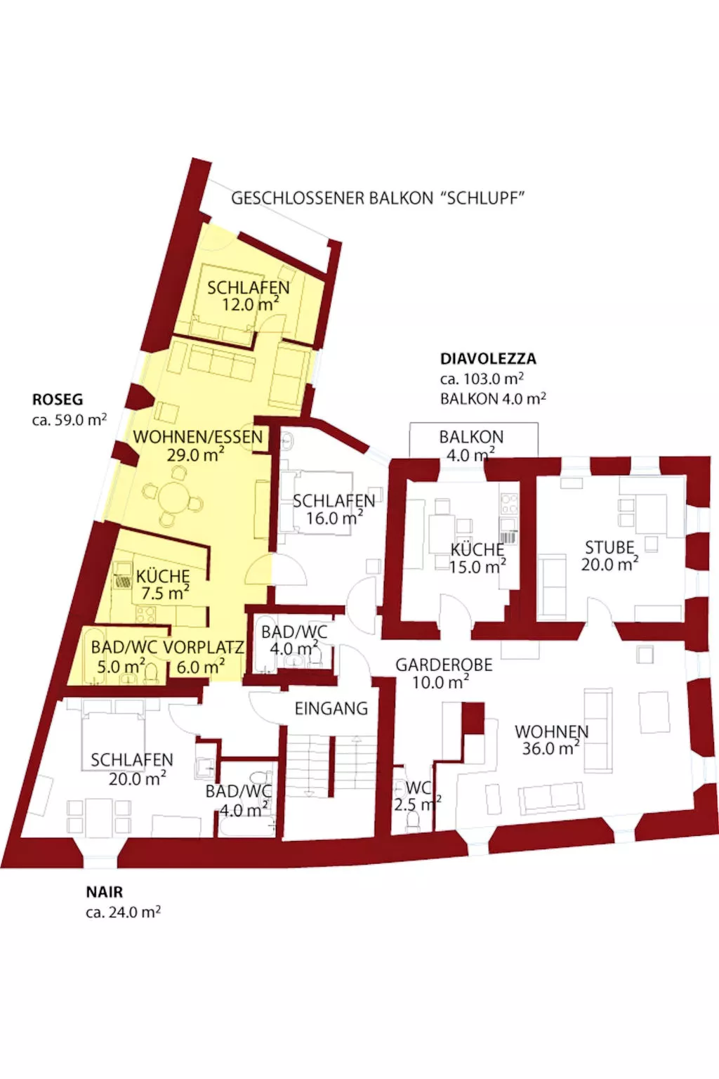 Morteratsch - Binnen