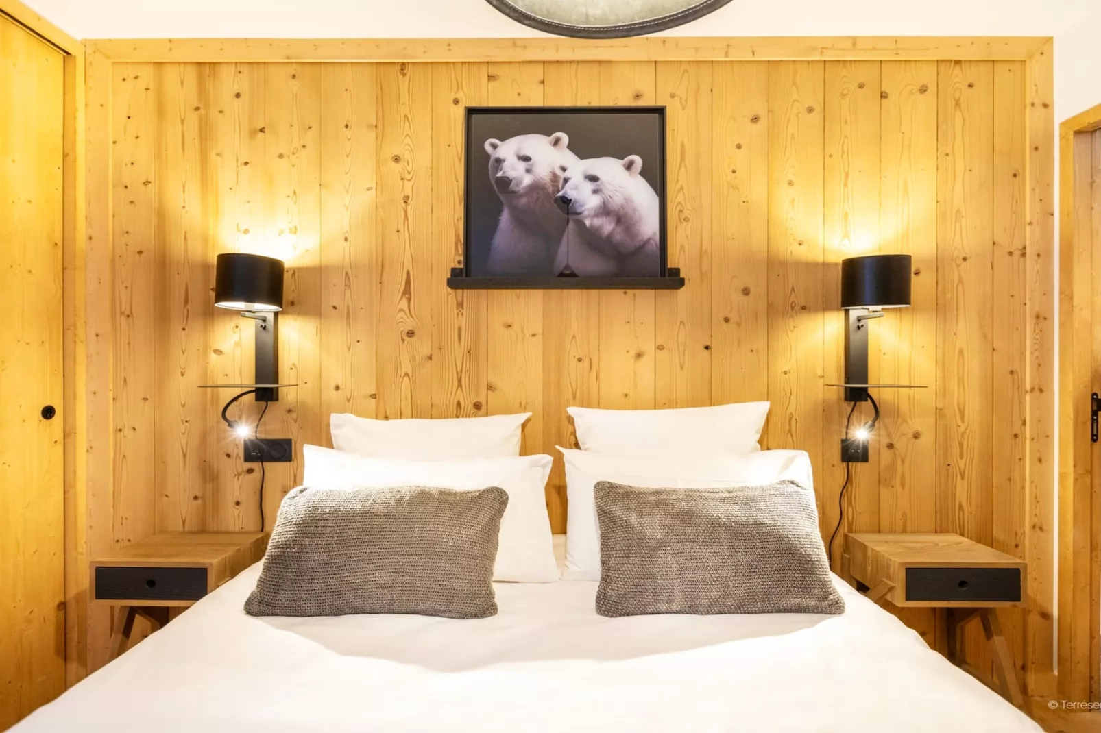 CHAPELLE DABONDANCE Le Flocon Blanc A38P - Slaapkamer