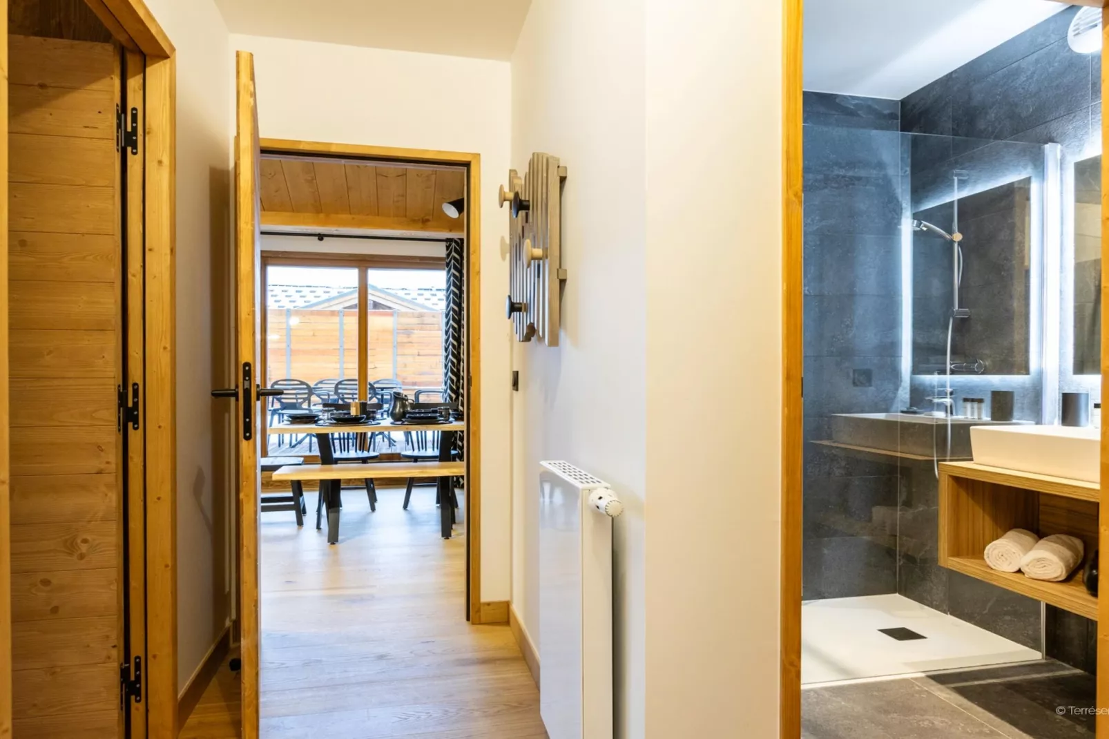 CHAPELLE DABONDANCE Le Flocon Blanc A26S - Badkamer