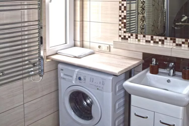 Dom wakacyjny nad jeziorem Goszcza w Lubrzy dla max 4 osób - Badkamer