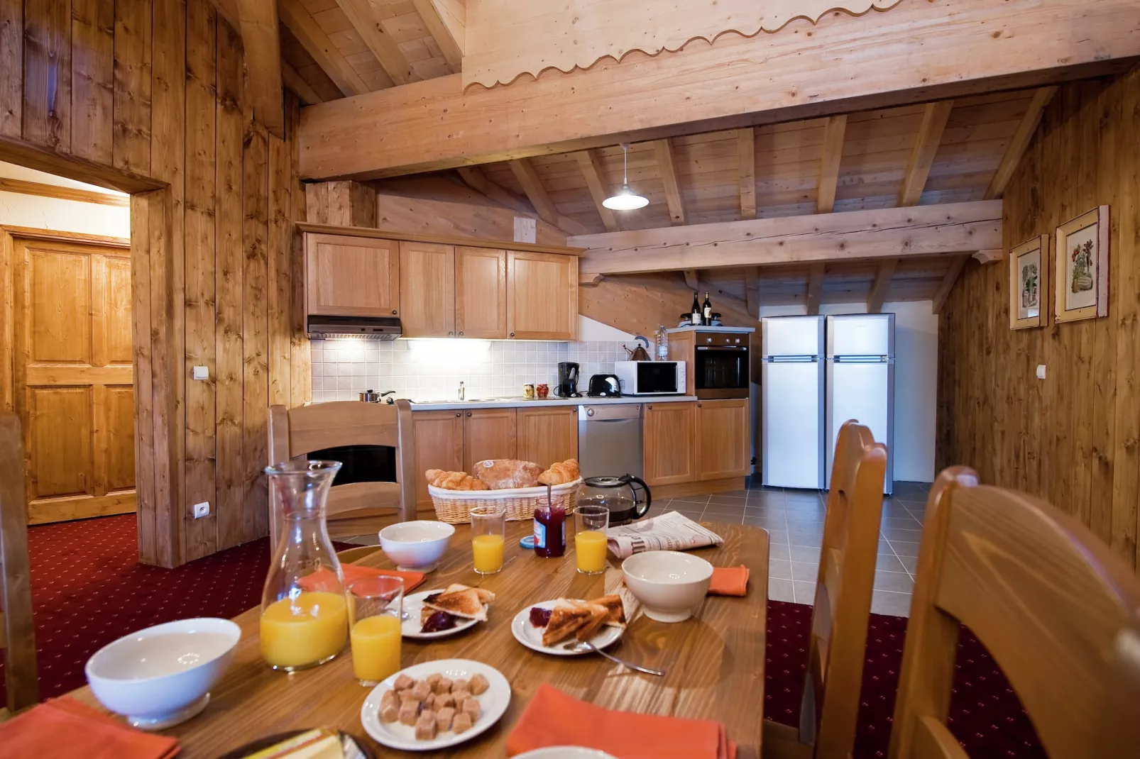 Chalet Le Refuge 4 - Keuken