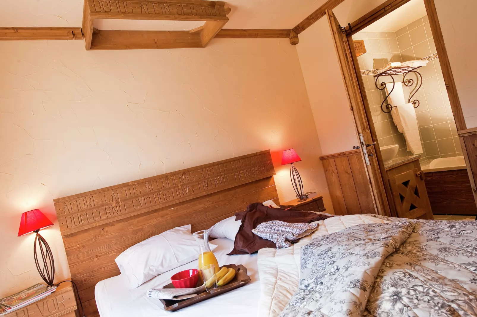 Chalet Le Refuge 2 - Slaapkamer