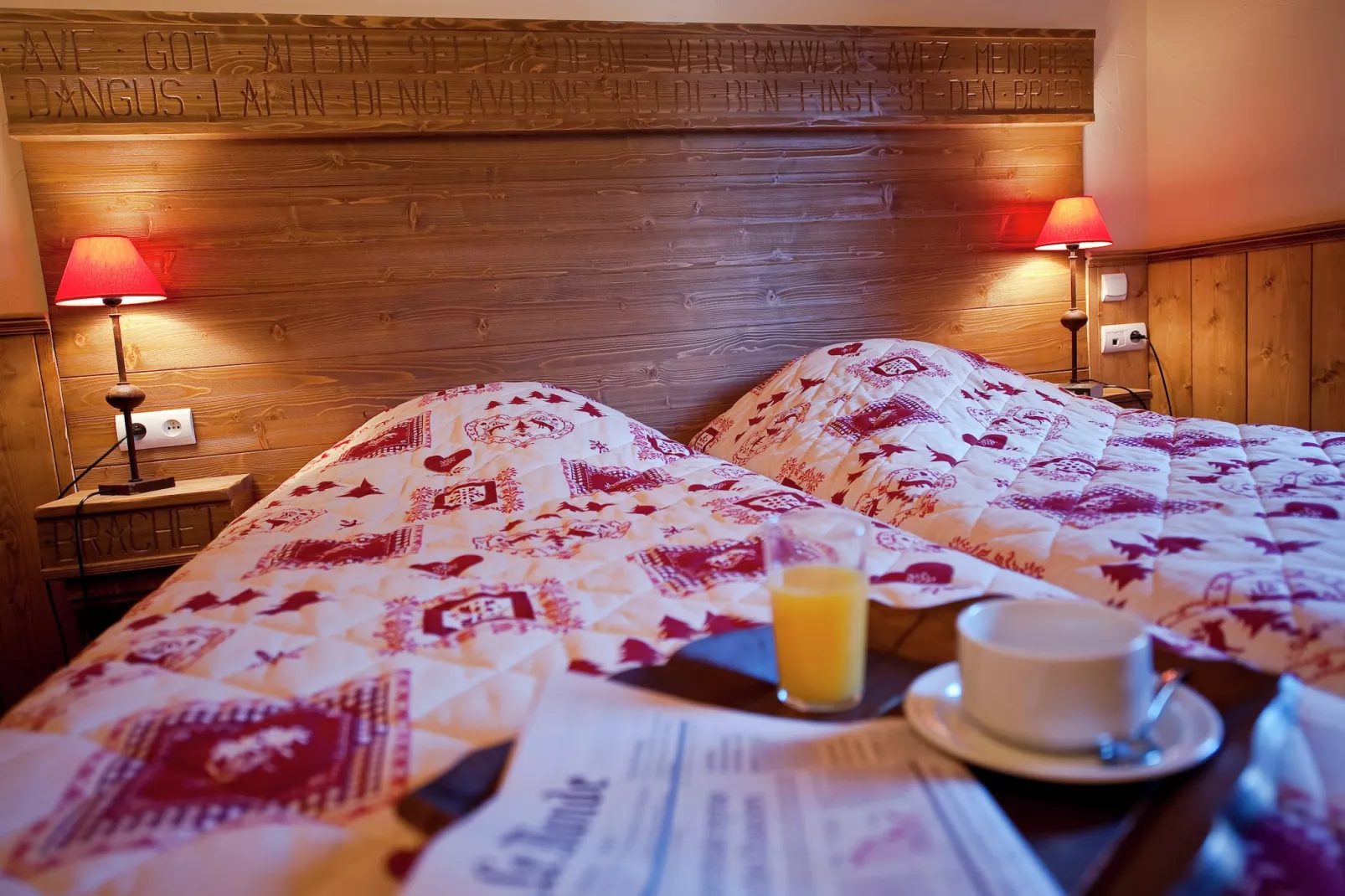 Chalet Le Refuge 1 - Slaapkamer