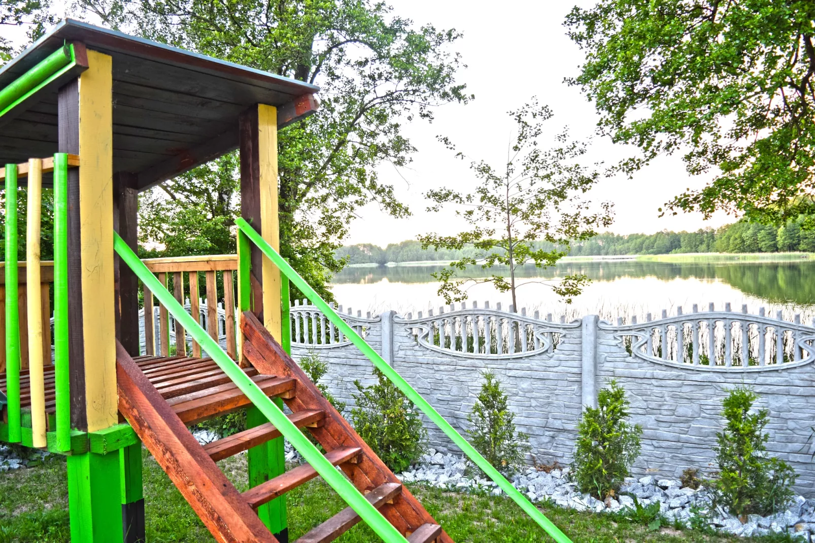 	Dom wakacyjny nad jeziorem Goszcza w Lubrzy dla max 6 osób - Uitzicht