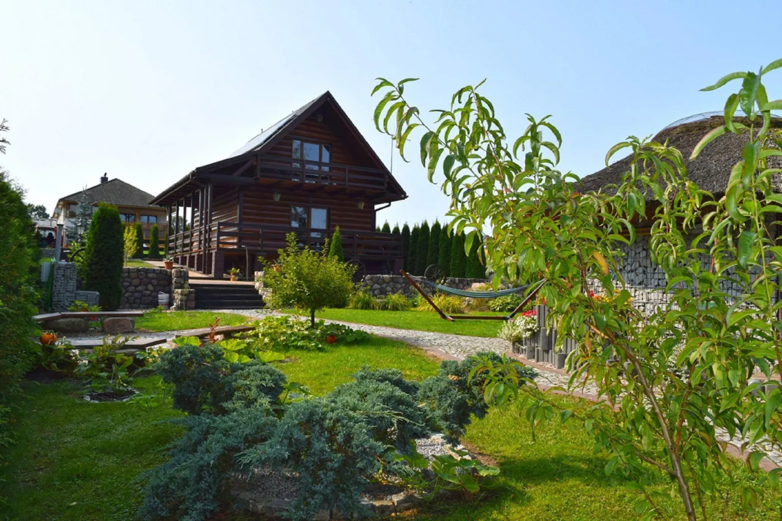 	Dom wakacyjny nad jeziorem Goszcza w Lubrzy dla max 6 osób - Buitenlucht