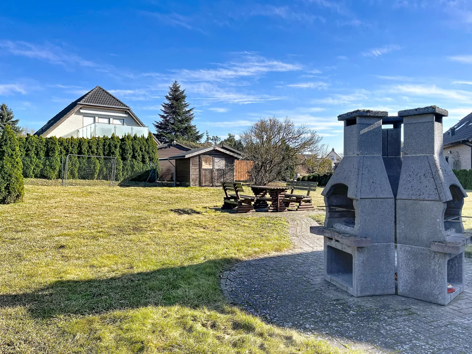 Ferienhaus Nordstern - Buiten