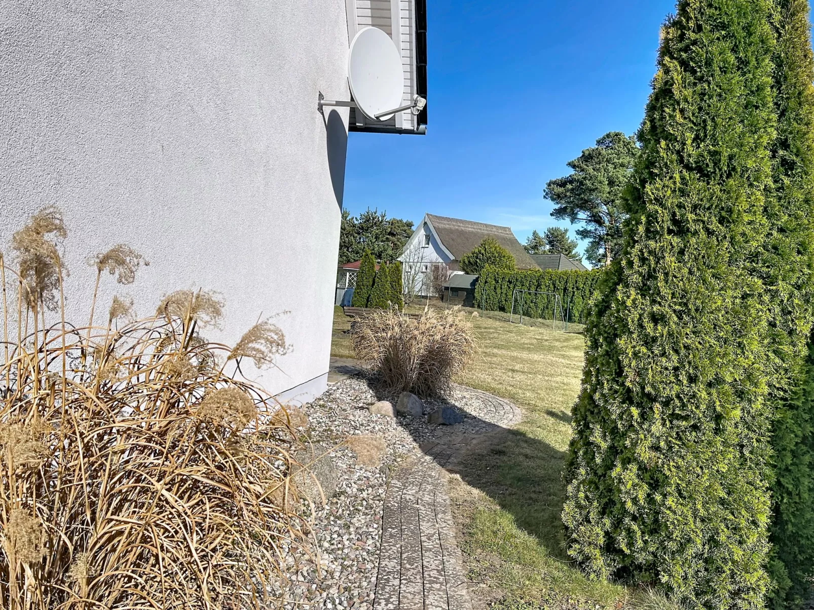 Ferienhaus Nordstern - Buiten