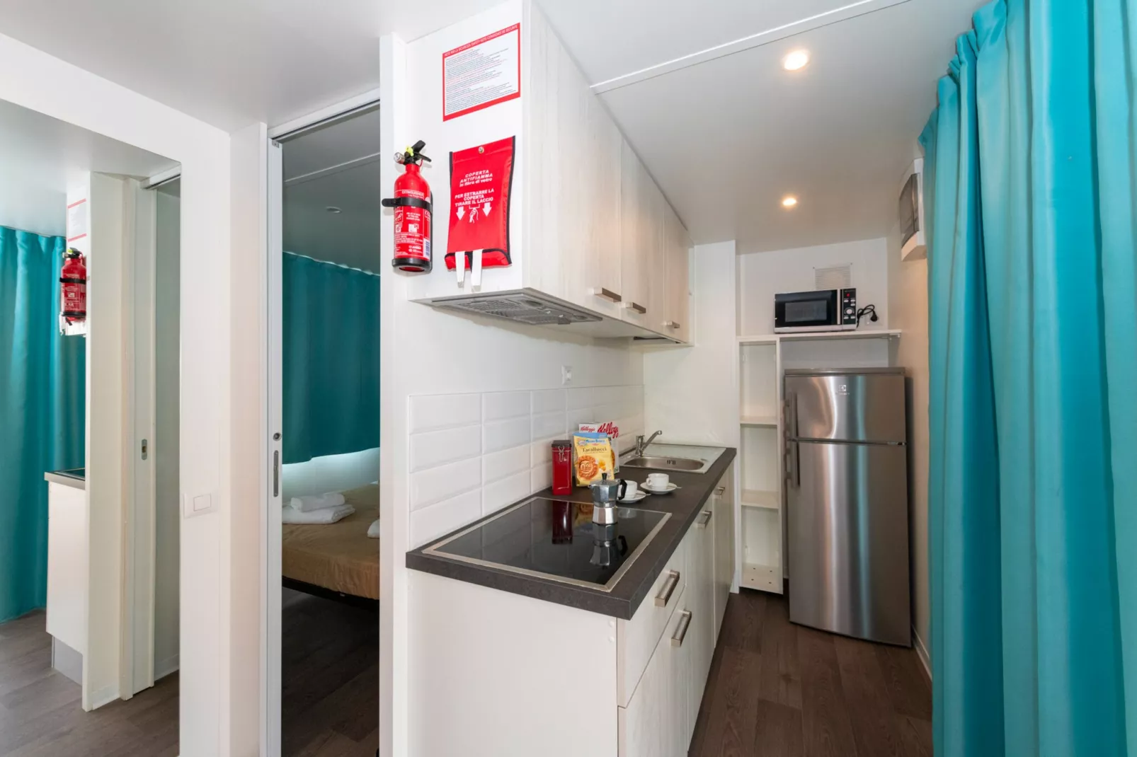 Mobile Homes The Garda Village, Sirmione-MH Deluxe - Keuken