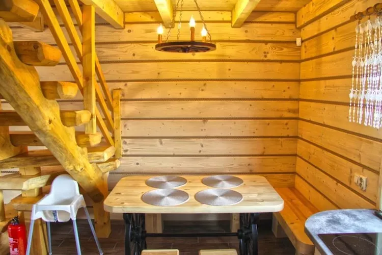 Domek JĘDREK dla max 4 osób Lubrza - Eetkamer