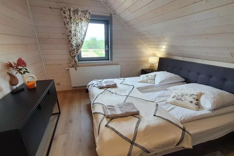 Dom wakacyjny bliźniak Wdzydze 1 - Slaapkamer