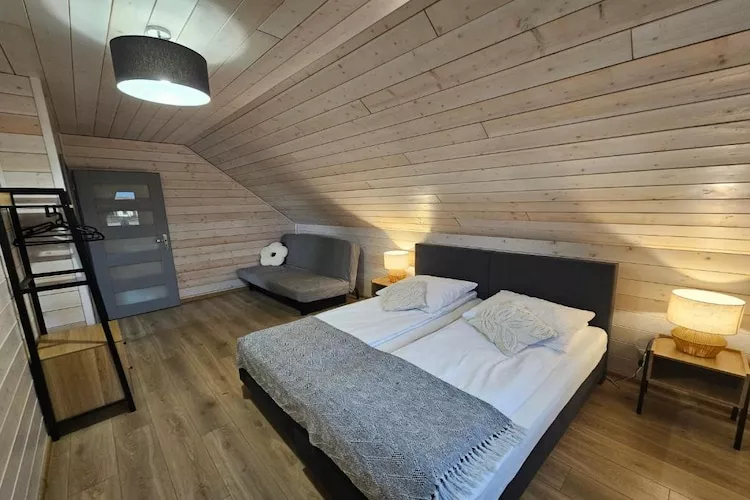 Dom wakacyjny bliźniak Wdzydze 2 - Slaapkamer