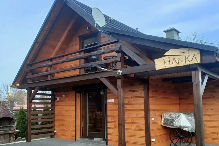 Domki wakacyjne w stylu góralskim z kominkiem Lubrza - Buitenlucht