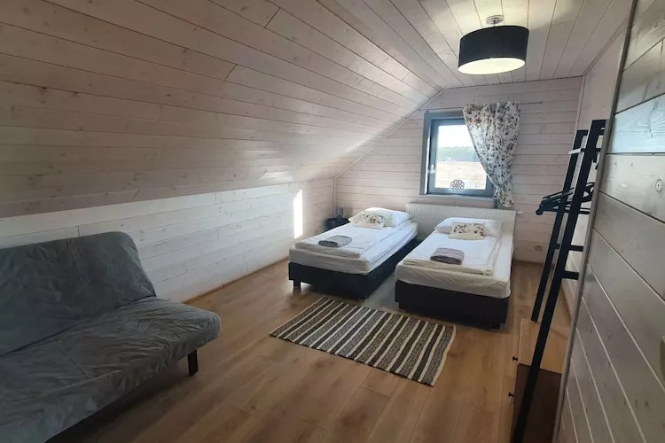 Dom wakacyjny bliźniak Wdzydze 2 - Slaapkamer