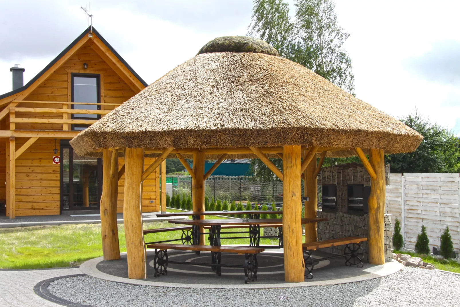 Domek JĘDREK dla max 6 osób Lubrza - Parkfaciliteiten