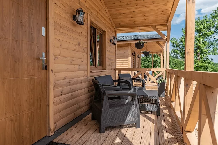 Osada Trzy Siostry domek nr 1 dla 5 osób Duszniki - Terrasbalkon