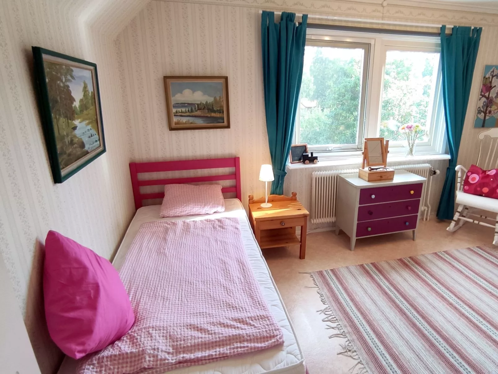 Buntes Schwedenhaus Lillebror - Binnen