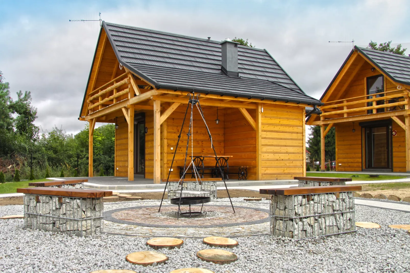 Domek JĘDREK dla max 4 osób Lubrza - Buitenlucht