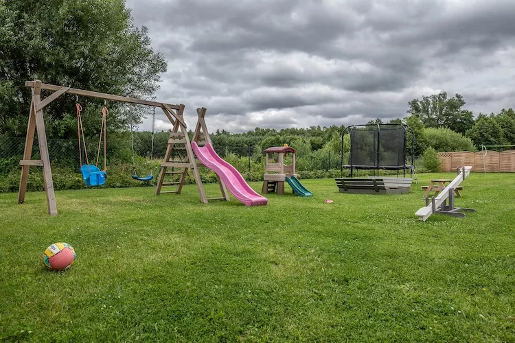 Osada Trzy Siostry domek nr 1 dla 5 osób Dąbrowa - Tuinen zomer