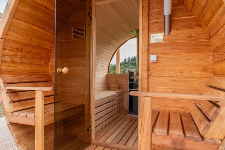 Osada Trzy Siostry domek nr 3 dla 4 osób Duszniki - Sauna