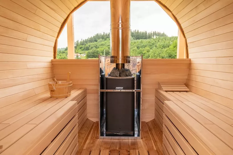 Osada Trzy Siostry domek nr 3 dla 5 osób Duszniki - Sauna