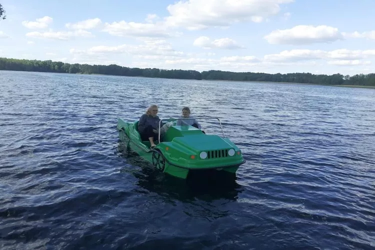 Domki wakacyjne w stylu góralskim z kominkiem Lubrza - Parkfaciliteiten